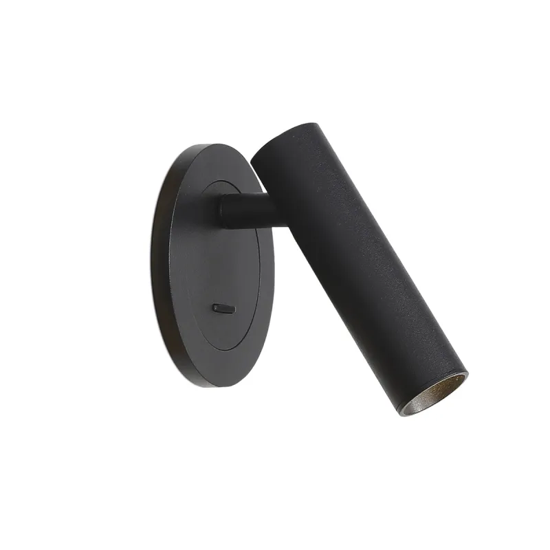 Aplica Dormitor Atria E3925000N ACB LED, Negru, Spania