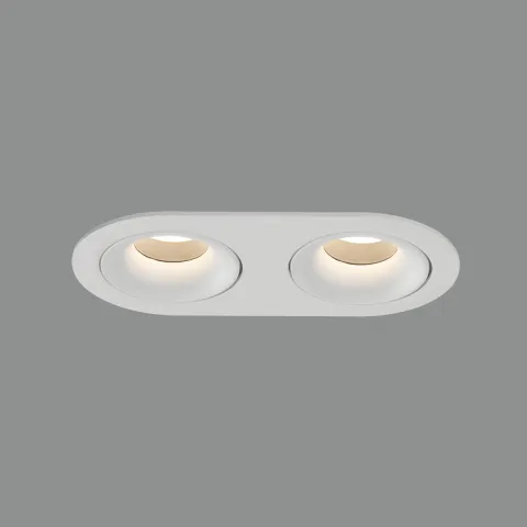 Spot Incastrat Musca E3947180B ACB GU10, Alb, Spania