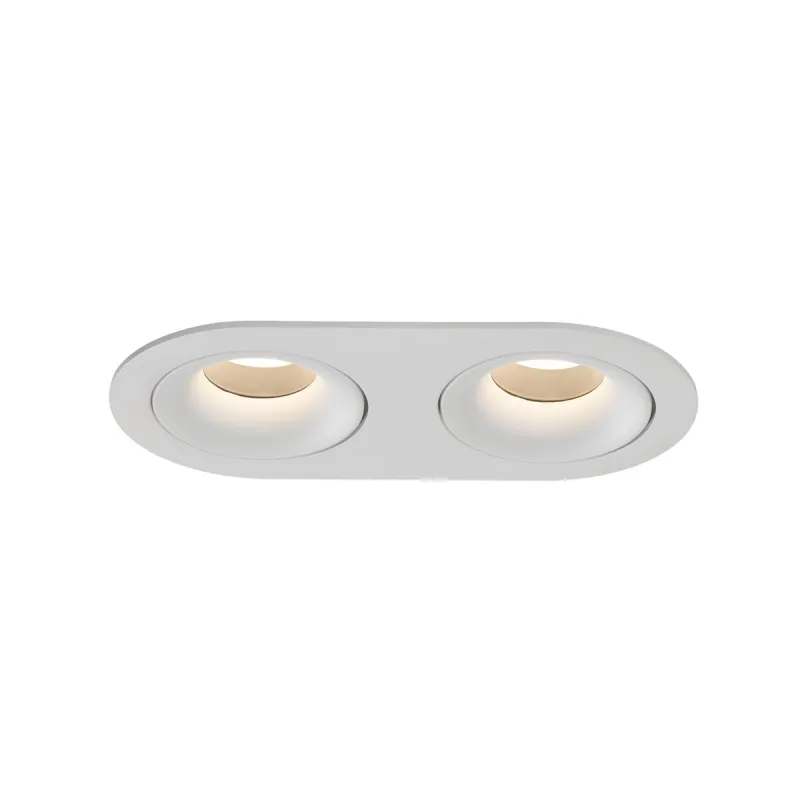 Spot Incastrat Musca E3947180B ACB GU10, Alb, Spania