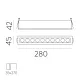 Spot Incastrat Invisible E3980100BDP ACB LED, Alb, Spania