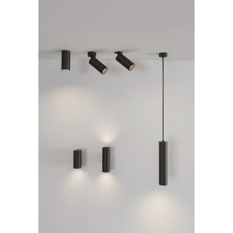 Spot Incastrat Pipe E3986000N ACB LED, Negru, Spania