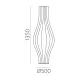 Lampadar Mirta H30541PI ACB E27, Spania