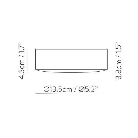 Plafoniera Gregal K2002030N ACB LED, Negru, Spania