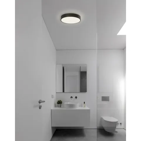 Plafoniera Dins P03952N ACB E27, Negru, Spania