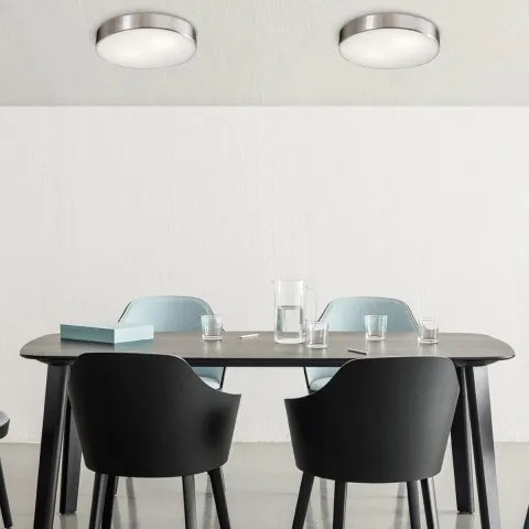 Plafoniera Dins P03953B ACB E27, Alb, Spania