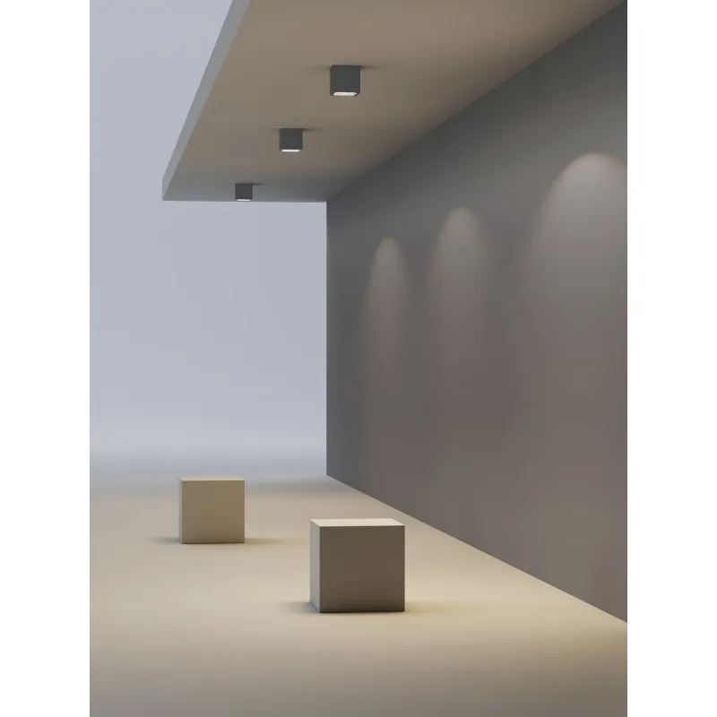 Plafoniera Exterior Perseo P2077000GR ACB LED, Gri, Spania