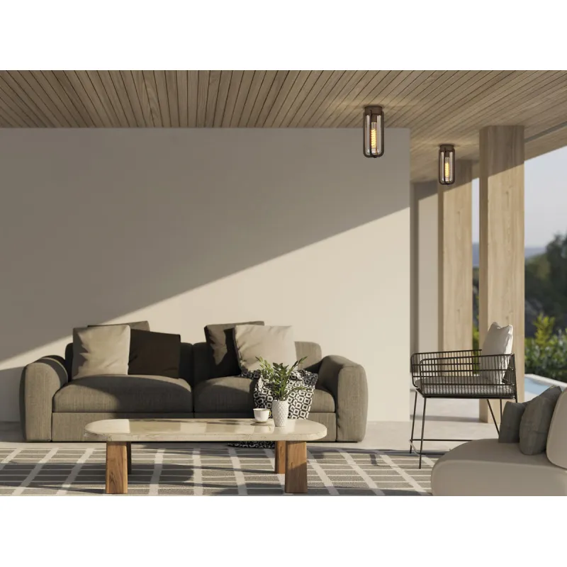 Aplica Exterior Vega P2079080GR ACB E27, Antracit, Spania