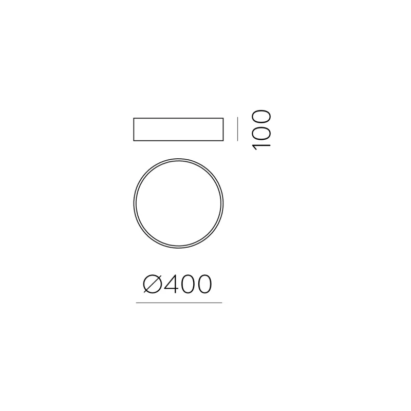 Plafoniera Isia P3453070OTCA ACB LED, Auriu, Spania