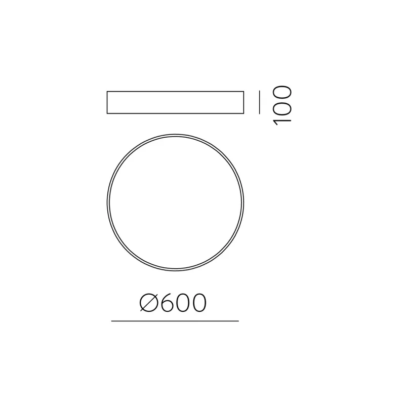 Plafoniera Isia P3453170OTDT ACB LED, Auriu, Spania