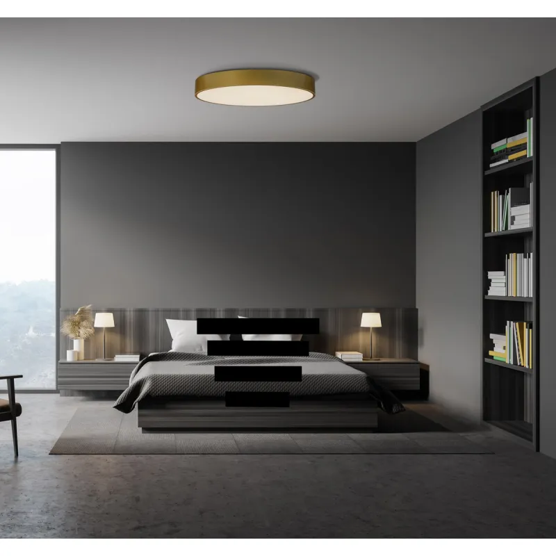 Plafoniera Isia P3453370OT ACB LED, Auriu, Spania