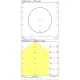 Plafoniera Isia P345343NTWAP ACB LED, Negru, Spania