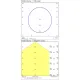Plafoniera Isia PRO P345390PB ACB LED, Alb, Spania