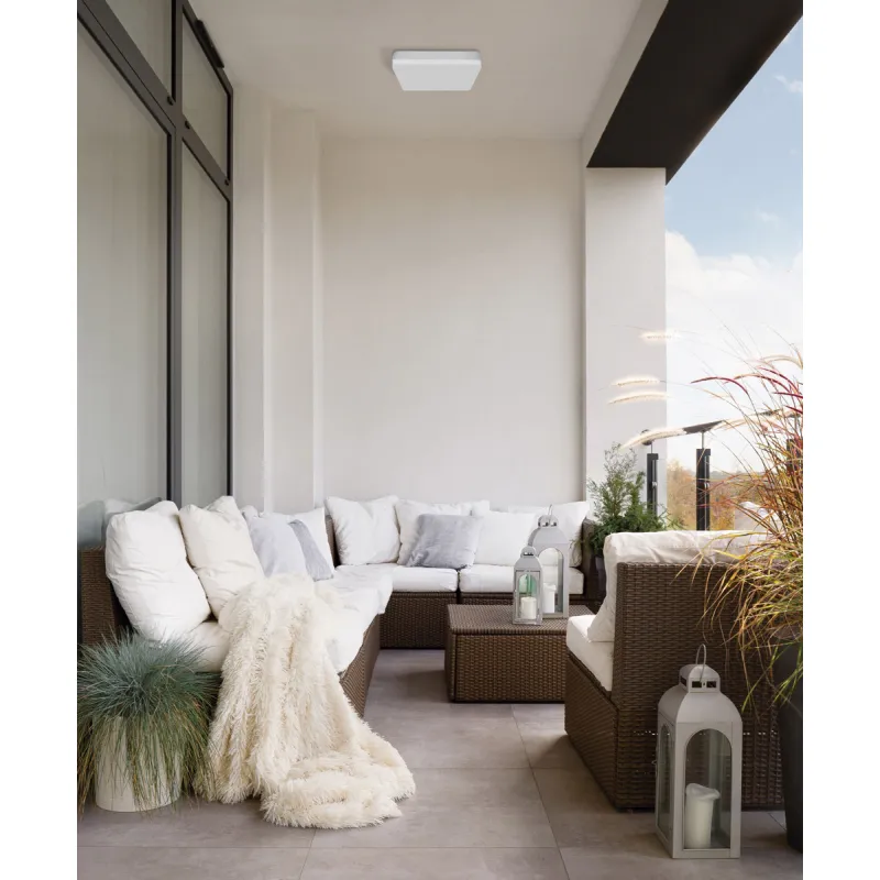 Plafoniera Baie Square P351213BMS ACB LED, Alb, Spania