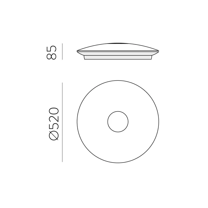 Plafoniera Baie Live P3631170OPL ACB LED, Opal, Spania