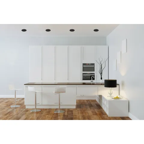 Spot Incastrat Apex P36881N ACB GU10, Negru, Spania