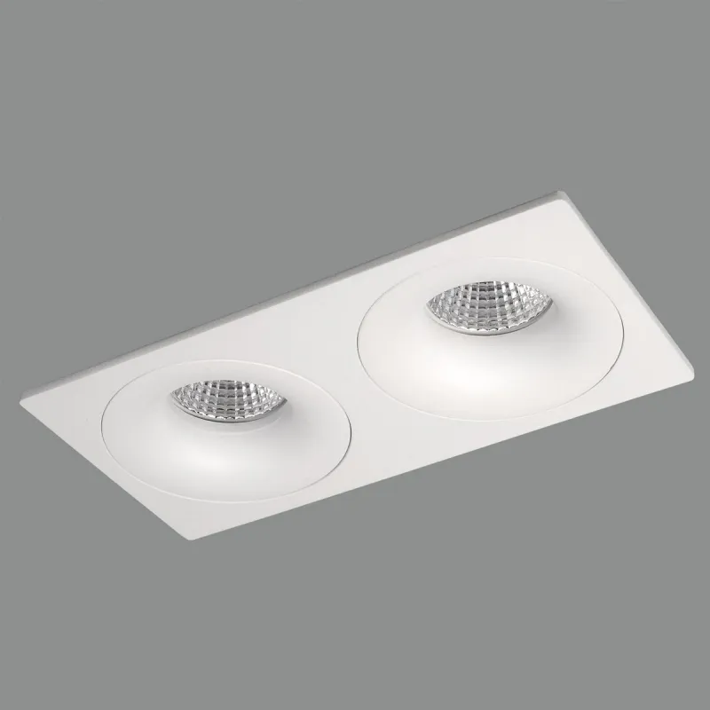 Spot Incastrat Waka P37252B ACB GU10, Alb, Spania