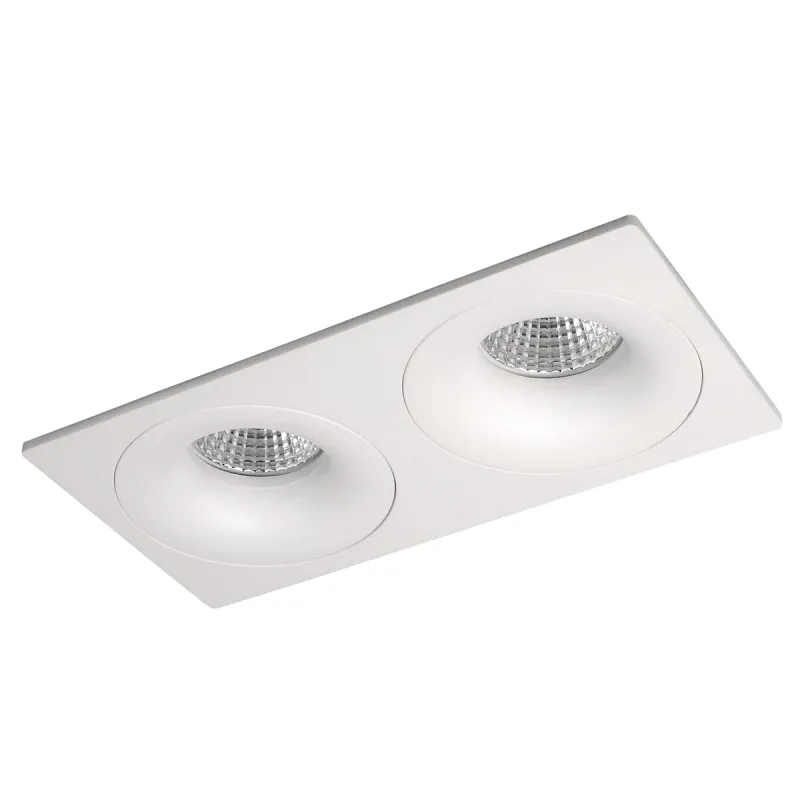 Spot Incastrat Waka P37252B ACB GU10, Alb, Spania