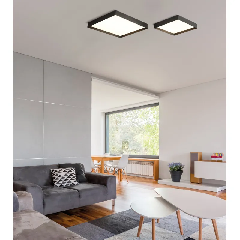 Plafoniera Munich P375940NCA ACB LED, Negru, Spania
