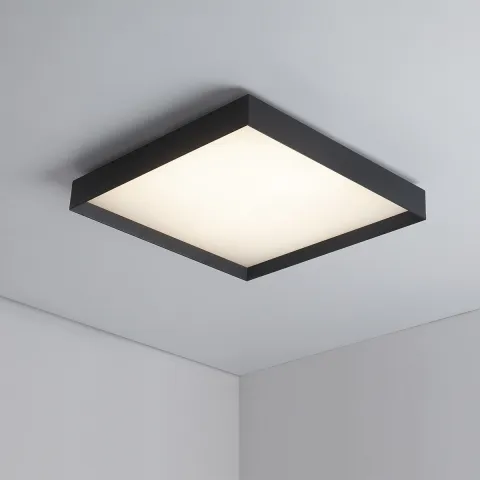 Plafoniera Munich P375960N ACB LED, Negru, Spania