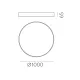 Plafoniera London P3760100NCA ACB LED, Negru, Spania