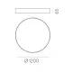 Plafoniera London P3760121BCA ACB LED, Alb, Spania