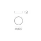 Plafoniera London P376041NDP ACB LED, Negru, Spania