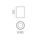 Spot Aplicat Soul P37920BOS ACB GU10, Alb, Spania