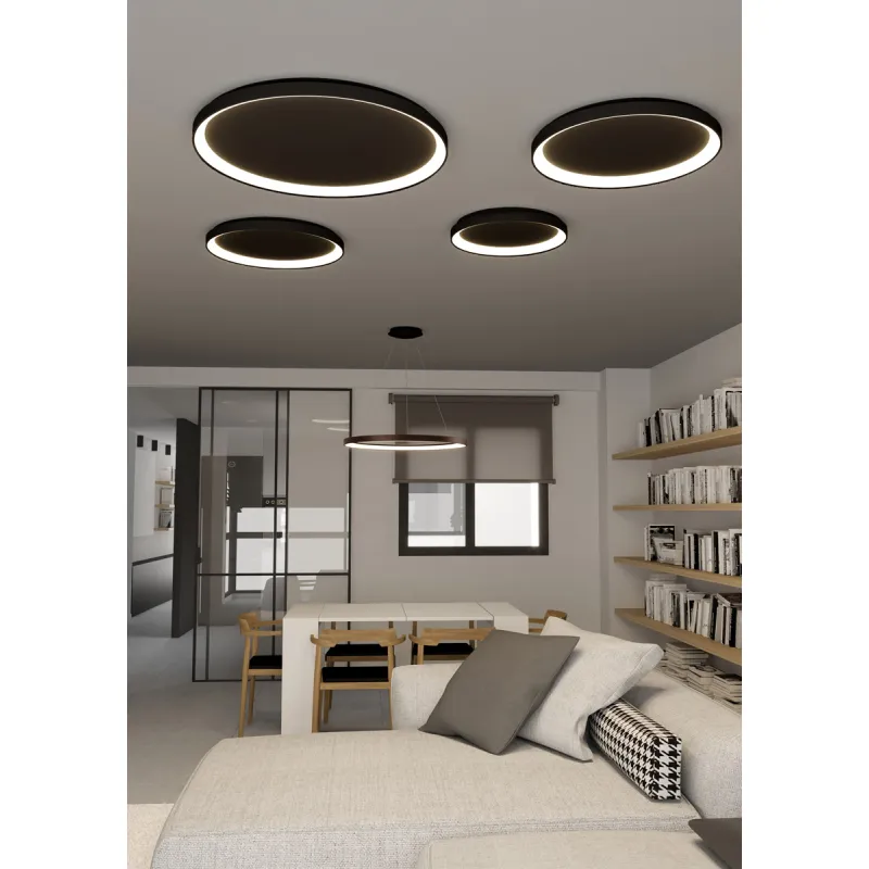Plafoniera Grace P384821NCA ACB LED, Negru, Spania