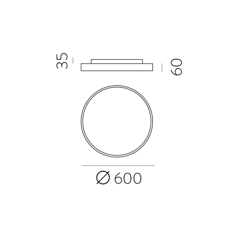 Plafoniera Lisboa P385161NCA ACB LED, Negru, Spania
