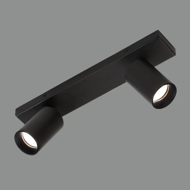 Lustra Spot Gina P3874R20N ACB GU10, Negru, Spania