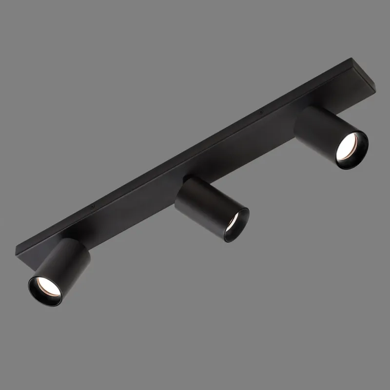 Lustra Spot Gina P3874R30N ACB GU10, Negru, Spania
