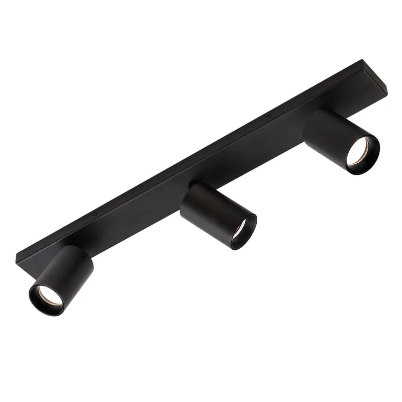 Lustra Spot Gina P3874R30N ACB GU10, Negru, Spania