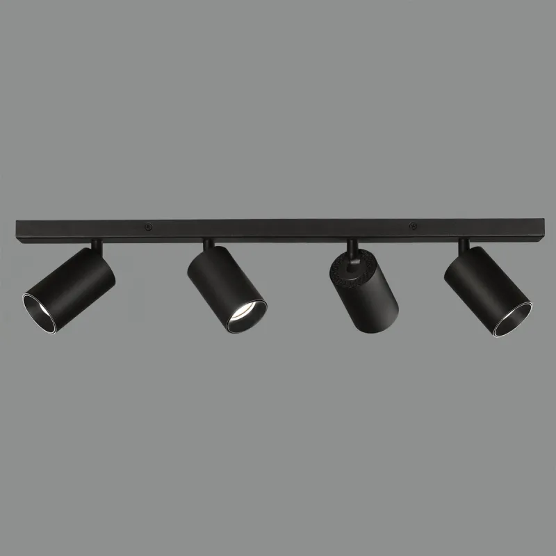 Lustra Spot Gina P3874R40N ACB GU10, Negru, Spania