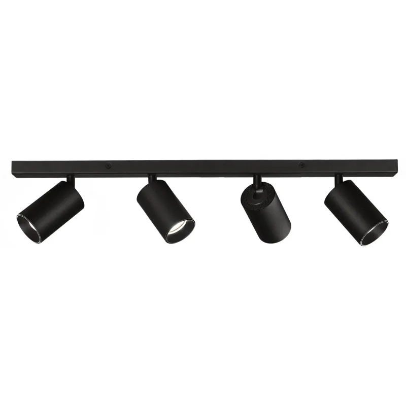 Lustra Spot Gina P3874R40N ACB GU10, Negru, Spania