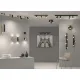 Spot Aplicat Modrian P3951080O ACB GU10, Auriu, Spania