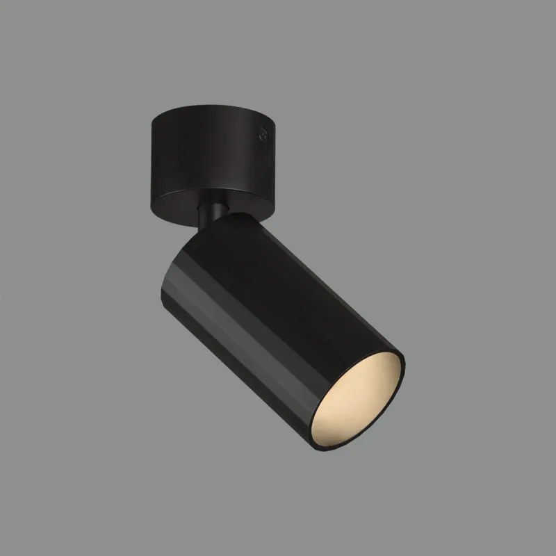 Spot Aplicat Modrian P3951180N ACB GU10, Negru, Spania