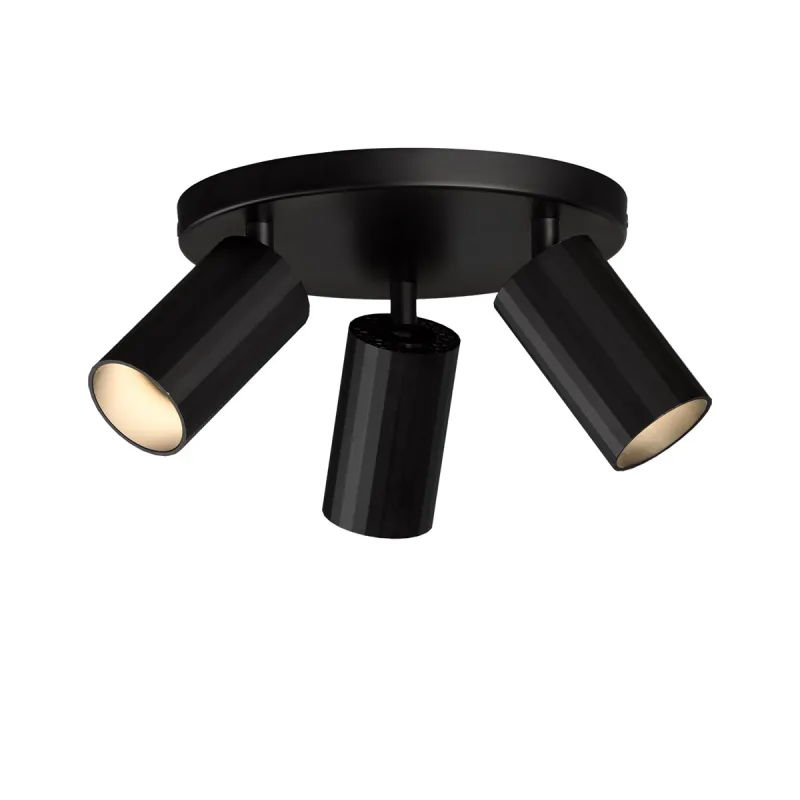 Lustra Spot Modrian P3951280N ACB GU10, Negru, Spania