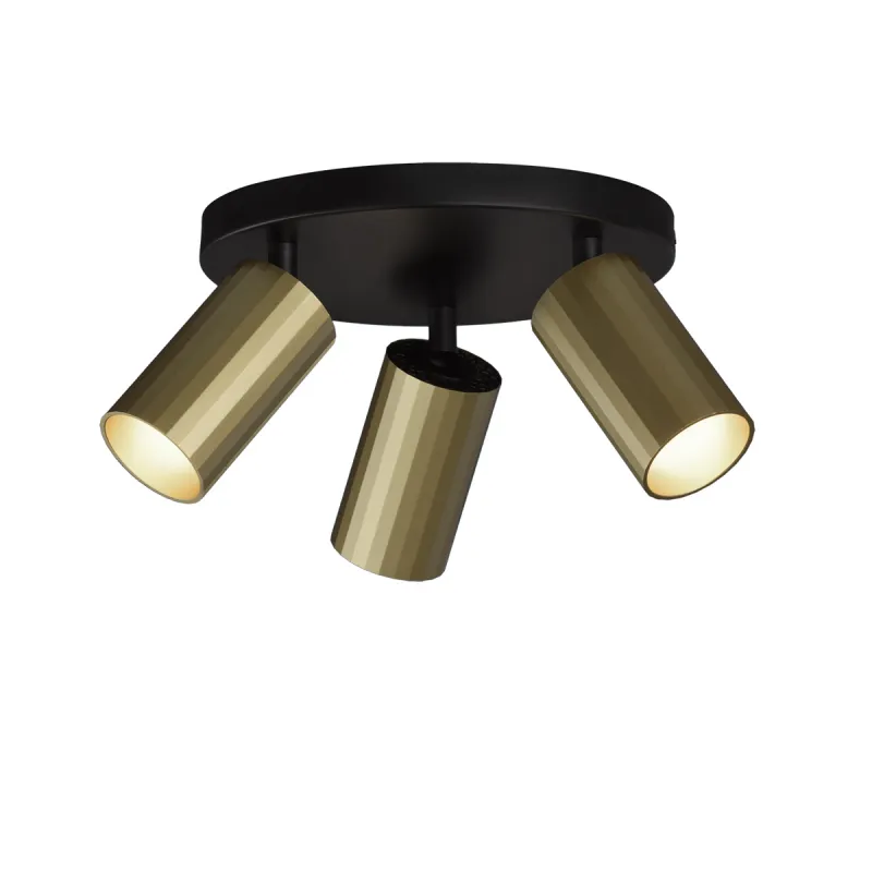 Lustra Spot Modrian P3951280O ACB GU10, Negru, Spania