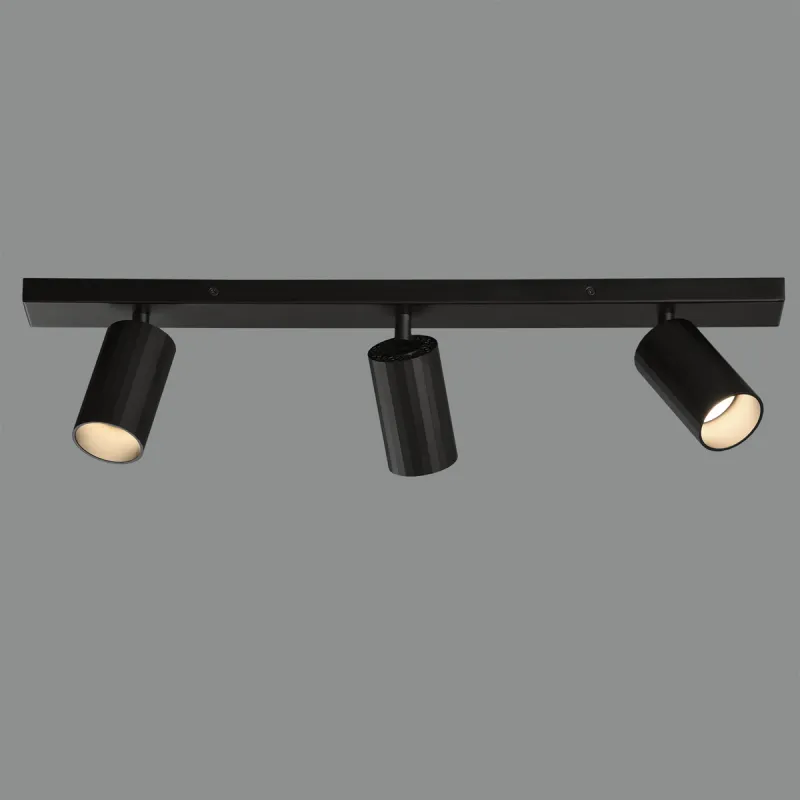 Lustra Spot Modrian P3951380N ACB GU10, Negru, Spania