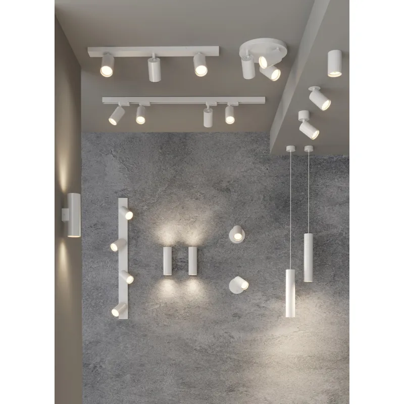 Lustra Spot Modrian P3951480B ACB GU10, Alb, Spania