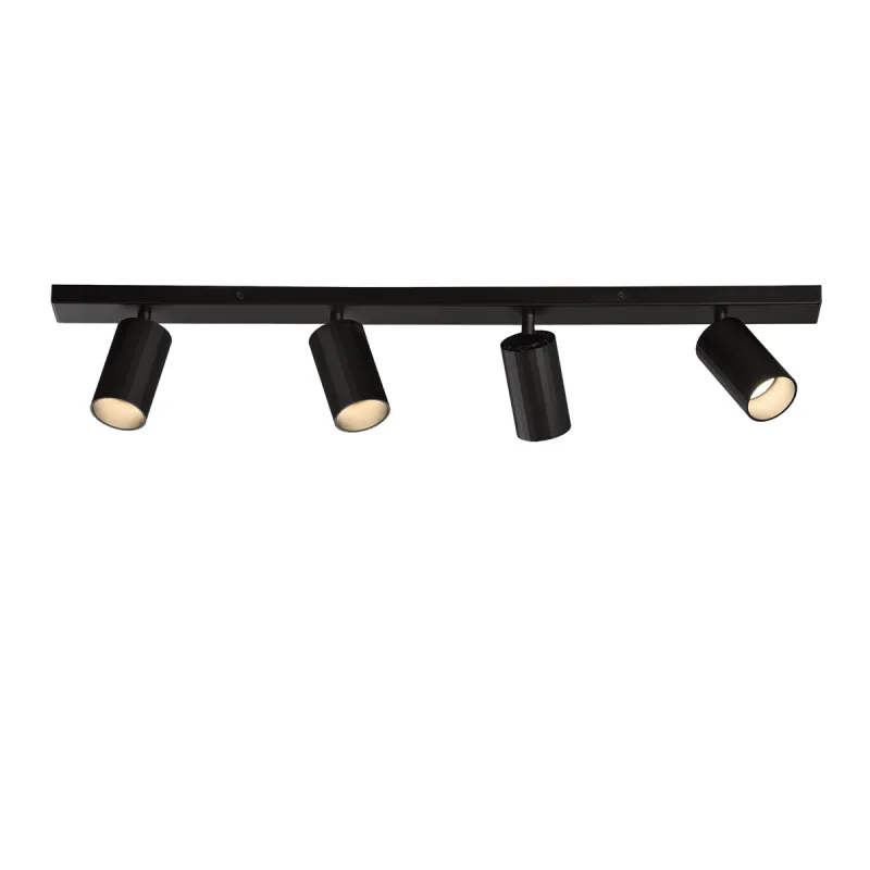 Lustra Spot Modrian P3951480N ACB GU10, Negru, Spania