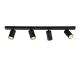 Lustra Spot Modrian P3951480N ACB GU10, Negru, Spania