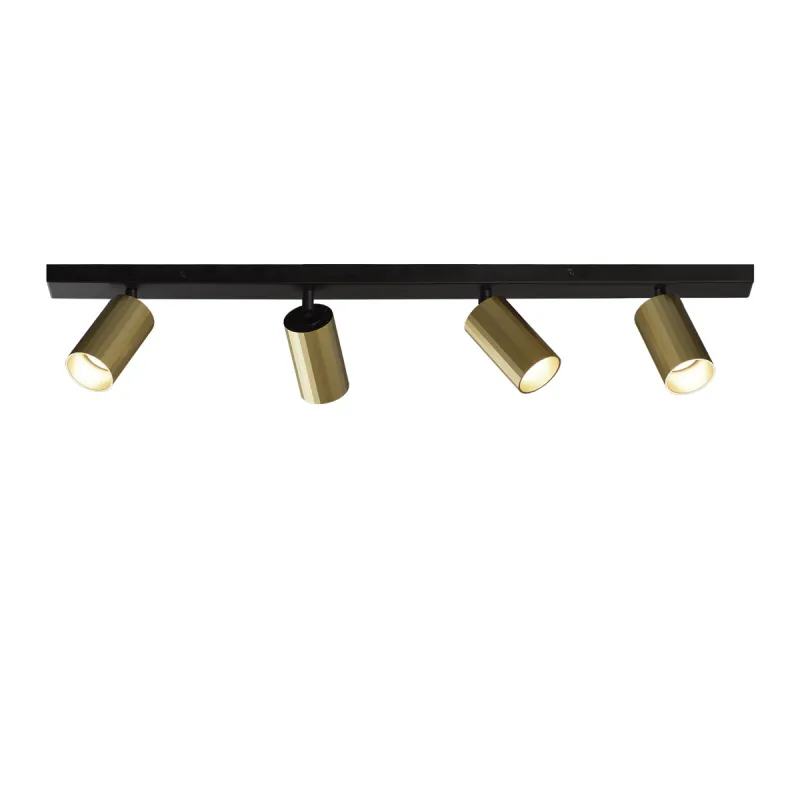 Lustra Spot Modrian P3951480O ACB GU10, Auriu, Spania
