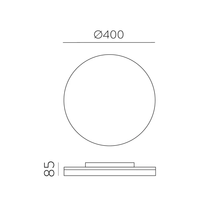 Plafoniera Angus P3979070BDT ACB LED, Alb, Spania