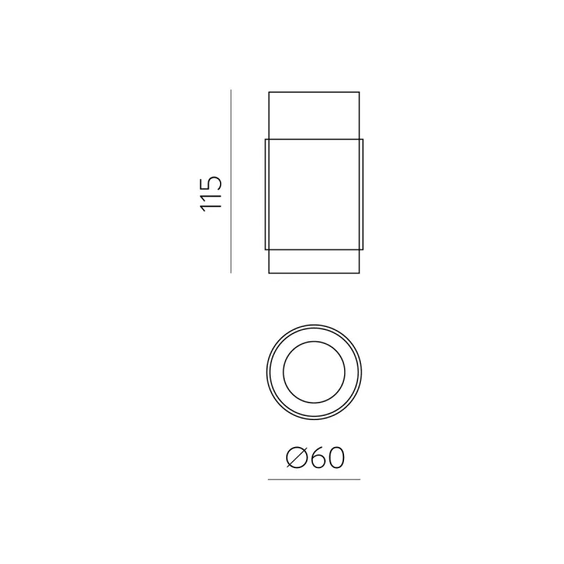Plafoniera Lux P3989000NN ACB LED, Negru, Spania