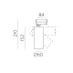 Downlight sina 3 Faze Isquia R411710N ACB LED, Negru, Spania