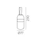 Veioza Exterior Move It S81731GR ACB LED, Opal, Spania