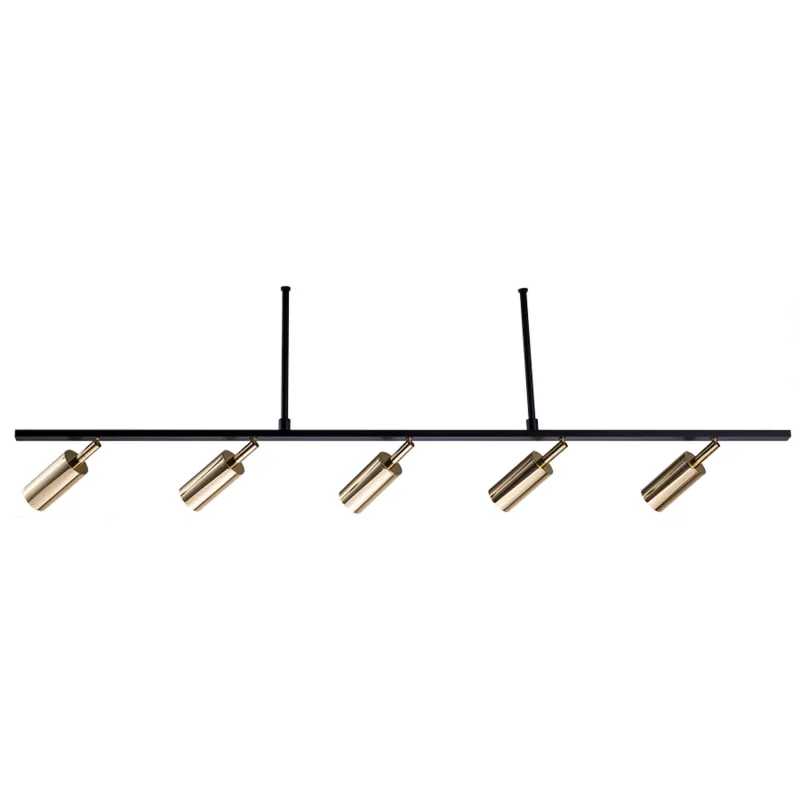Lustra Tip Spot HUSA 8339(0225) Amplex, GU10, Negru, Polonia