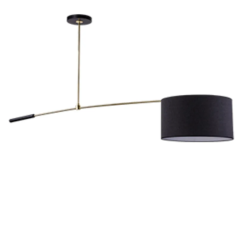 Suspensie DAFO 8225(0418) Amplex, E27, Negru, Polonia