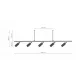 Lustra Tip Spot HUSA 8340(0296) Amplex, GU10, Alb, Polonia